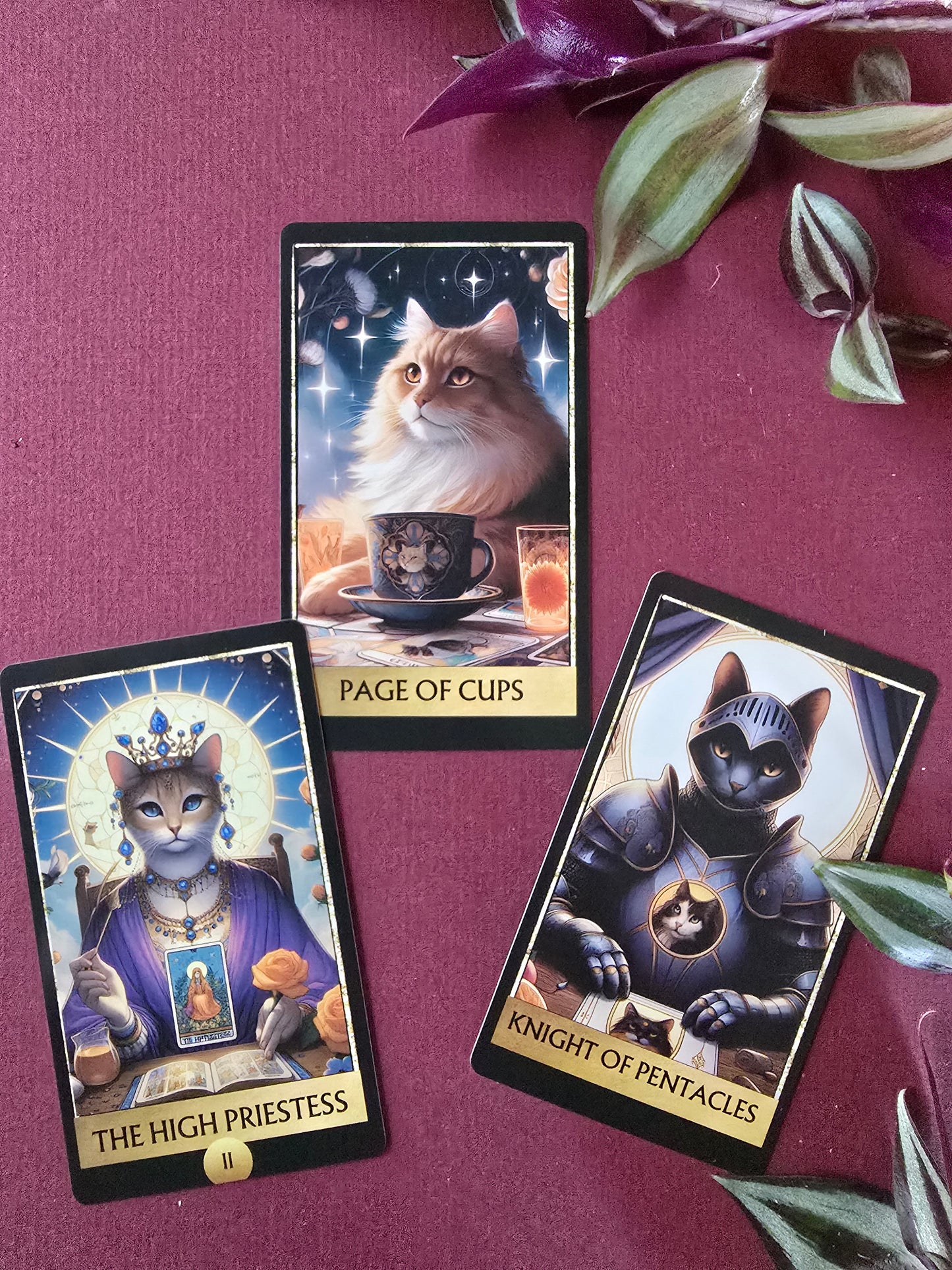 Whimsical Cat Tarot