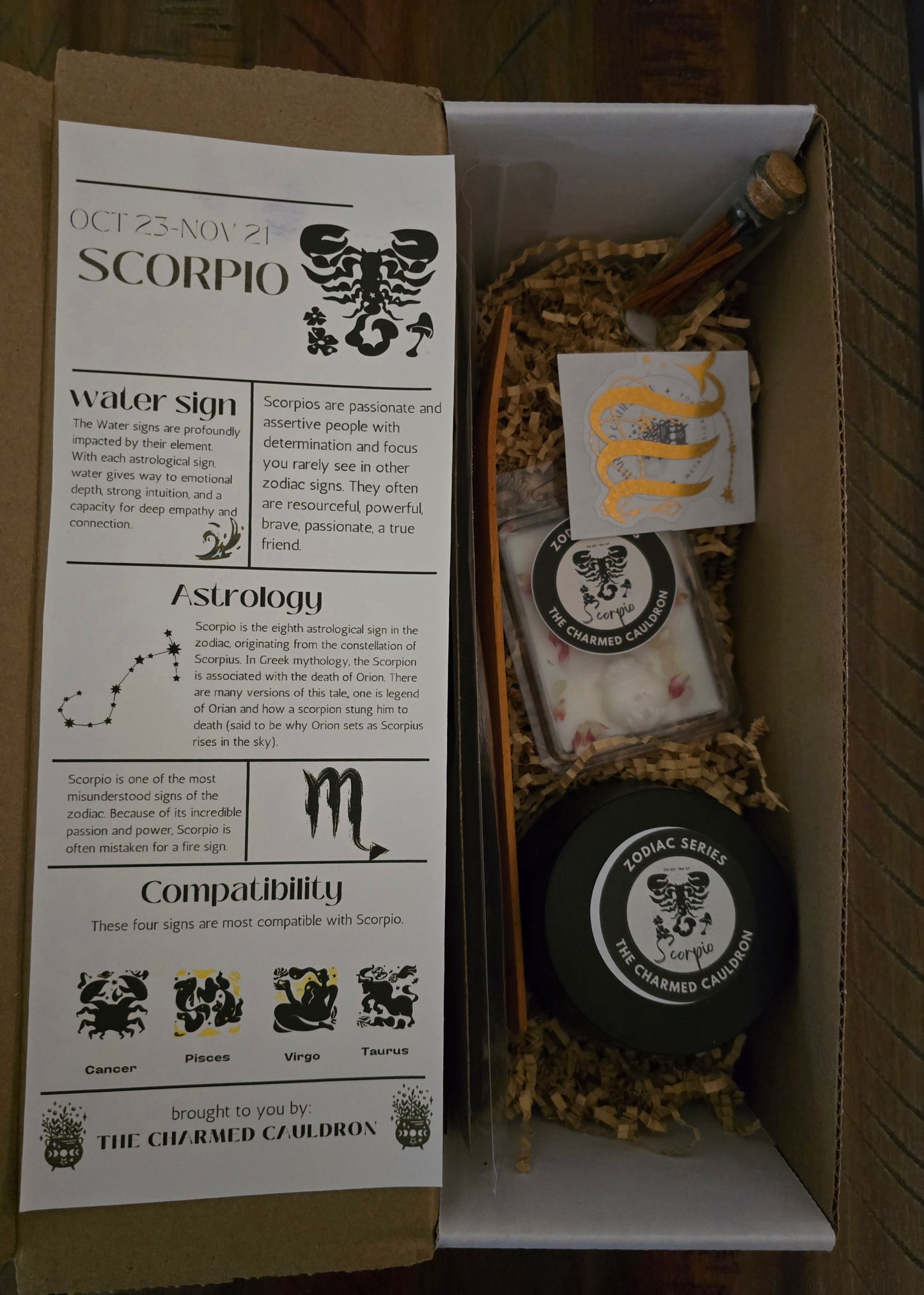 Scorpio- Oct 23- Nov 21