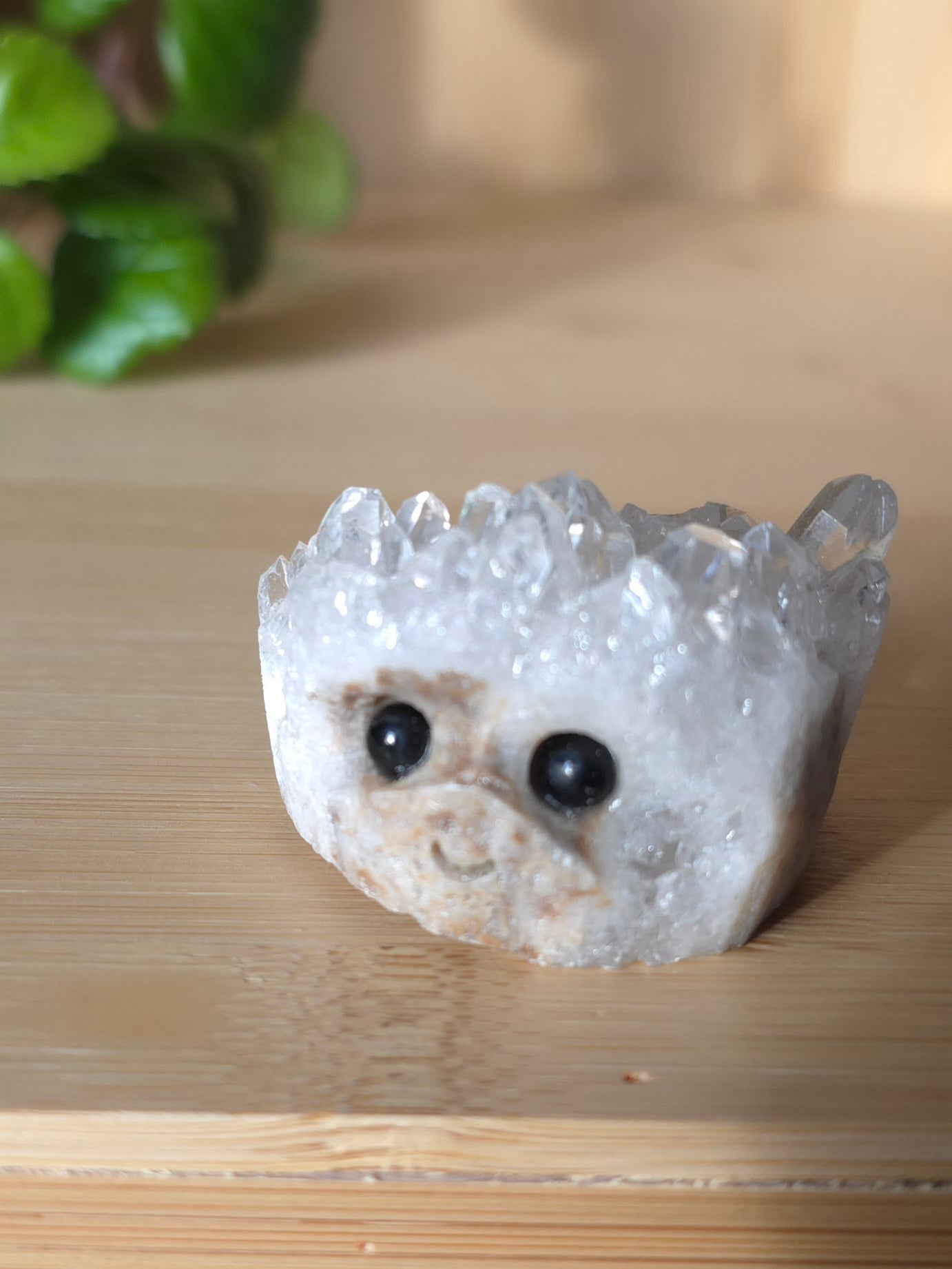 Clear Quartz Hedgehog