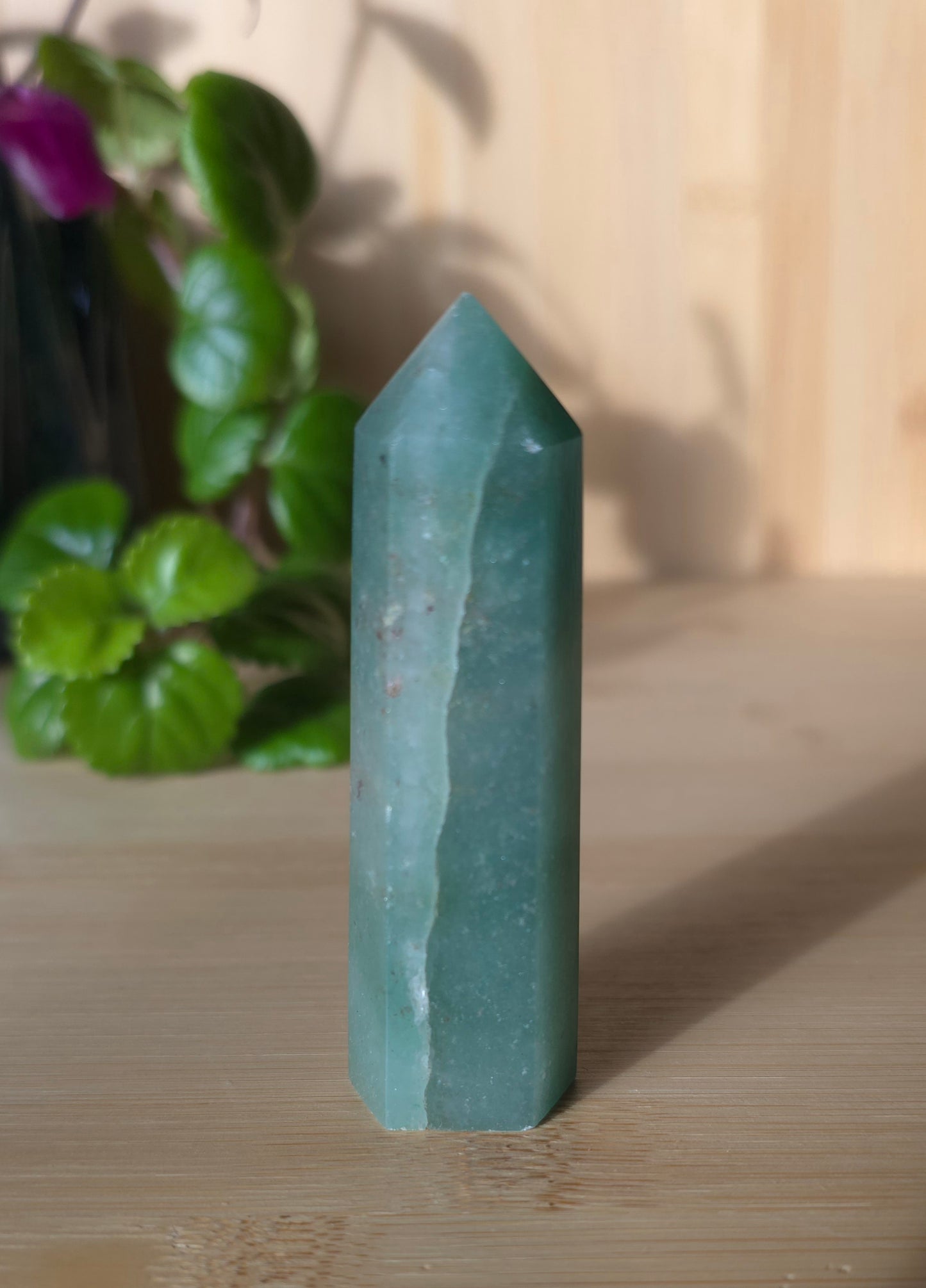 Green Aventurine Crystal Tower
