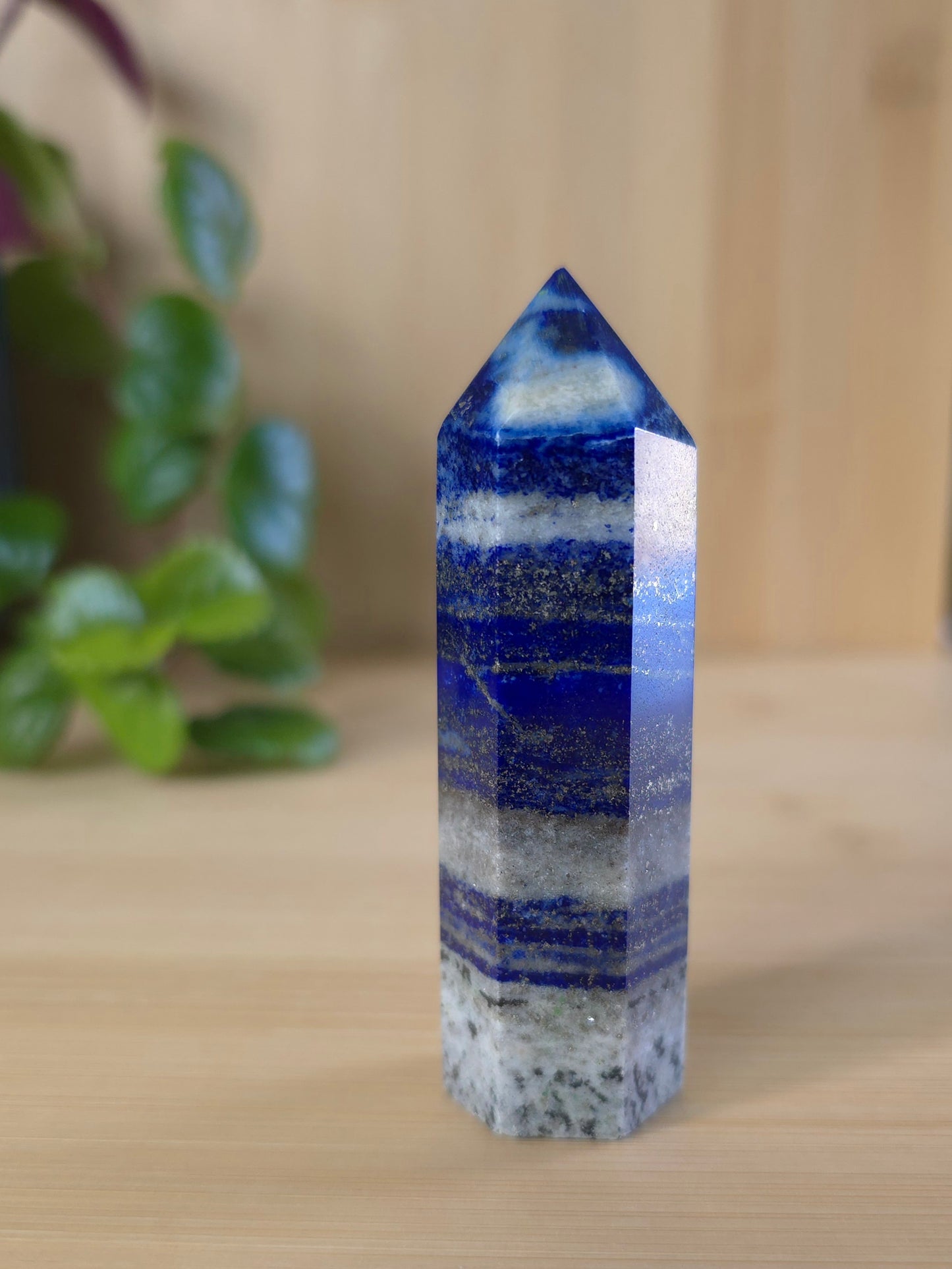Lapis Lazuli Crystal Tower