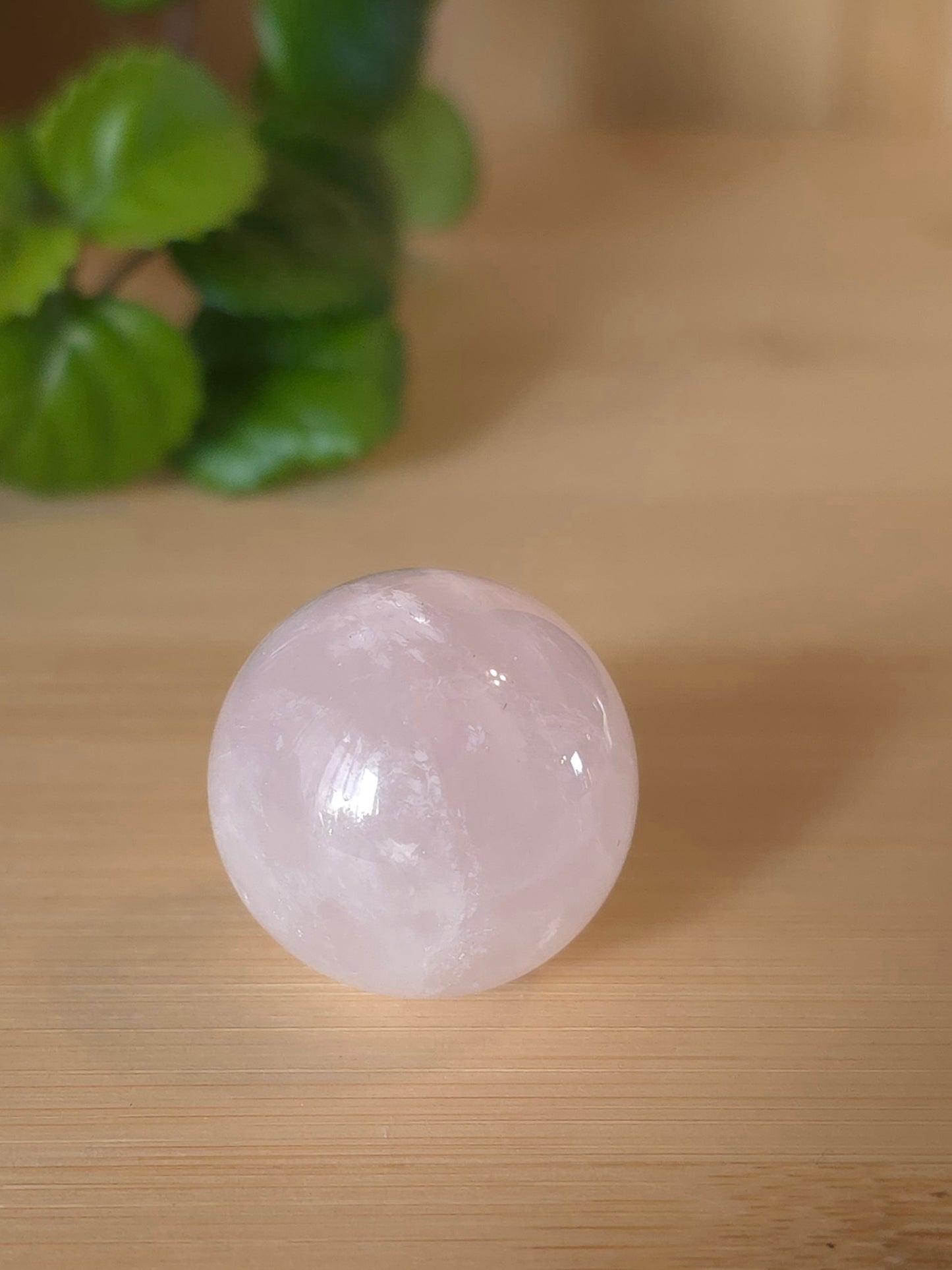 Rose Quartz Crystal Sphere