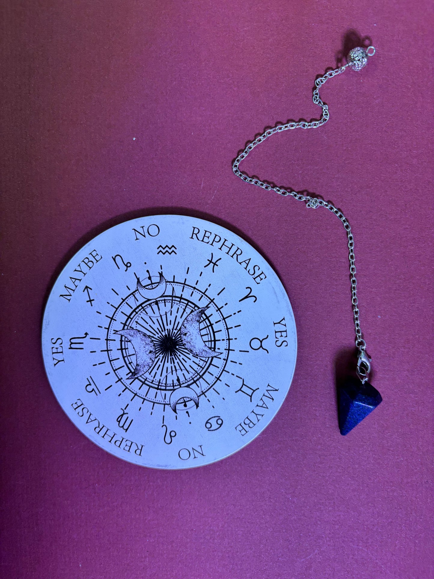 Small Pendulum Board- Pendulum Included