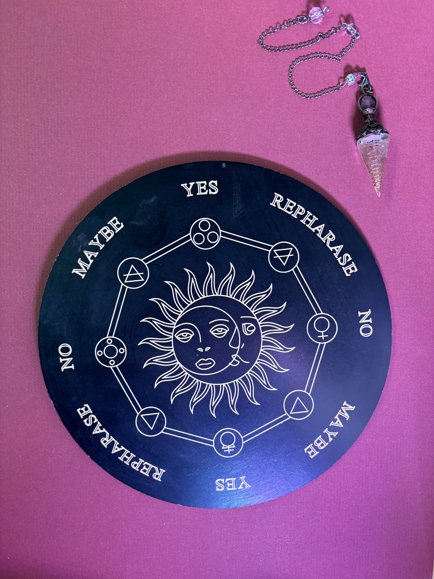 Large Pendulum Board- Pendulum Included