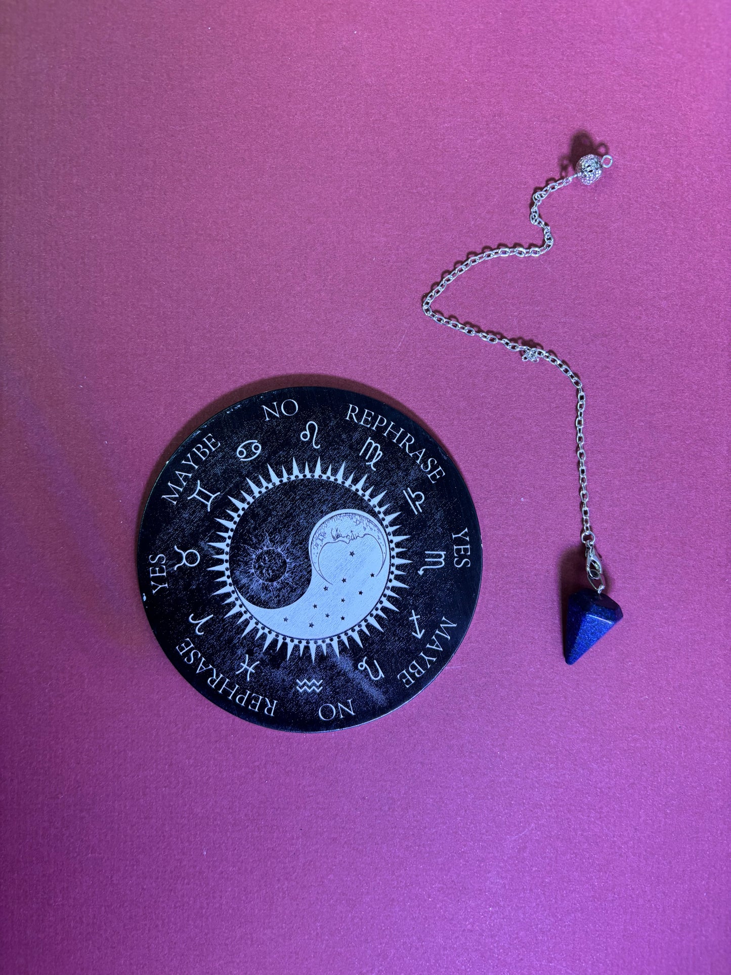 Small Pendulum Board- Pendulum Included