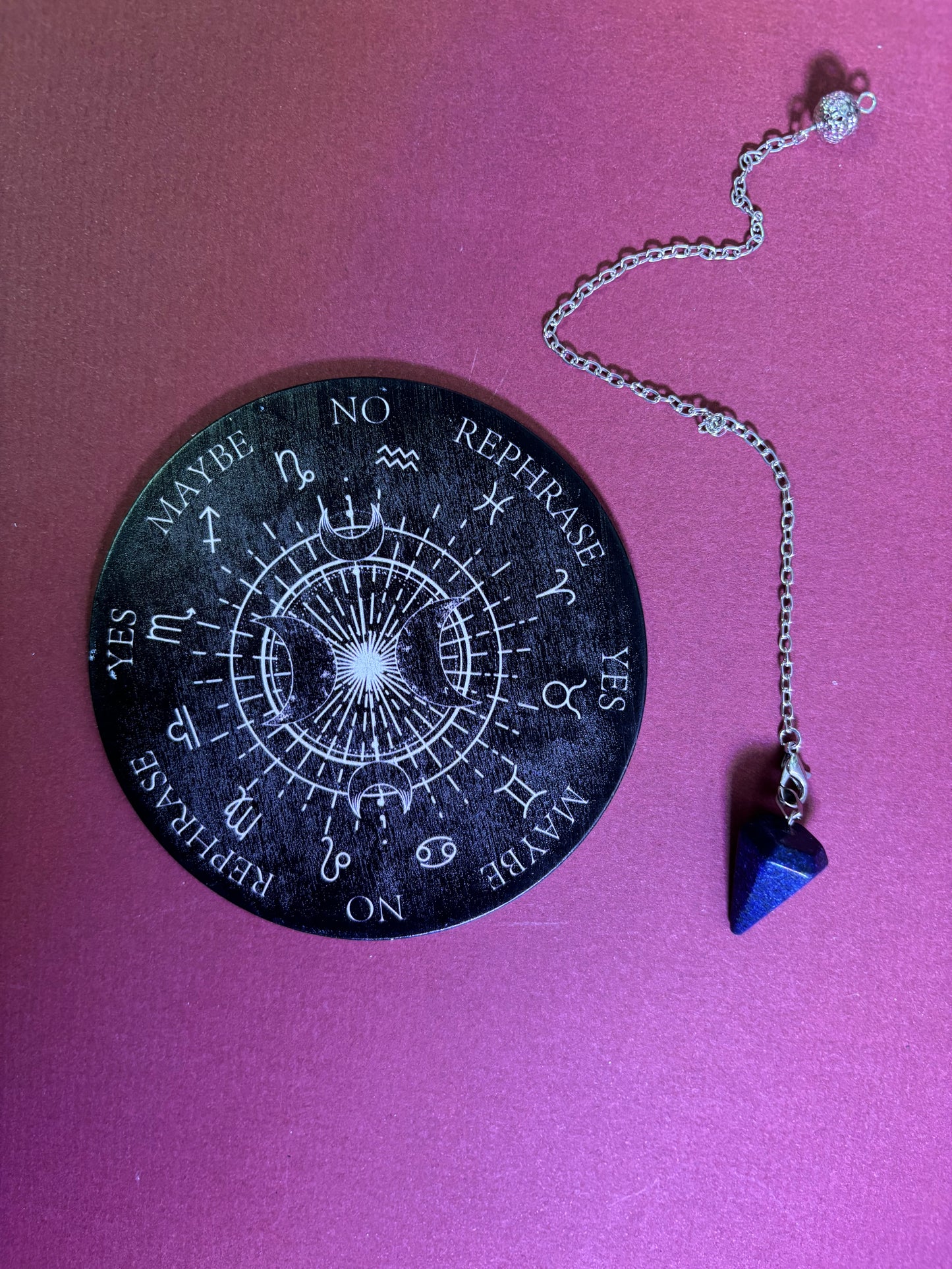 Small Pendulum Board- Pendulum Included