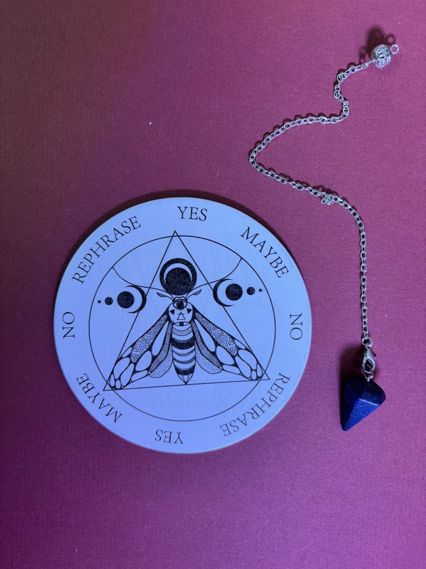Small Pendulum Board- Pendulum Included