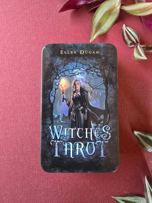 The Witches Tarot in a Tin