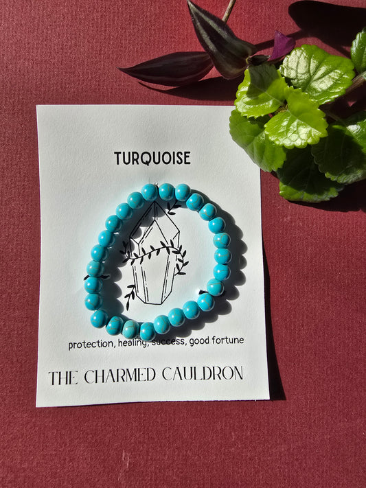 Turquoise Crystal Braclet