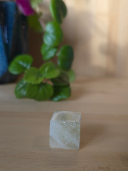 Citrine Crystal Cube