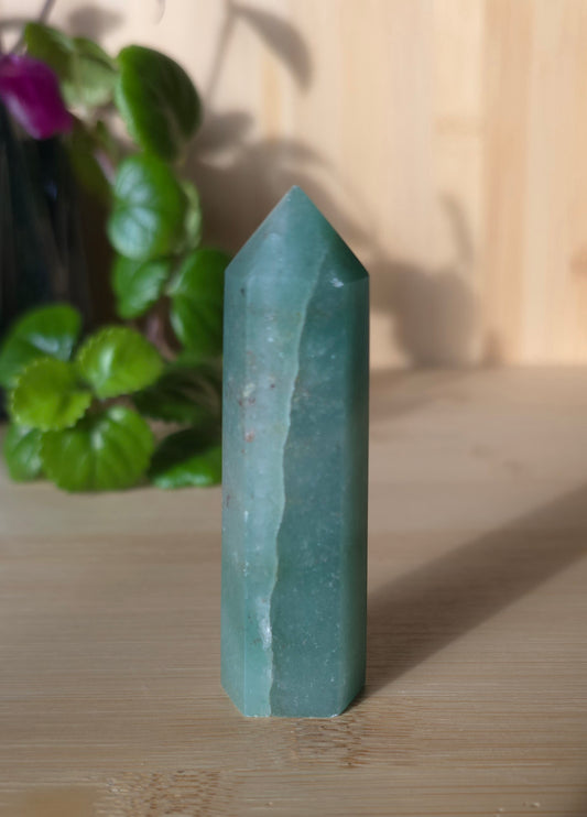 Green Aventurine Crystal Tower
