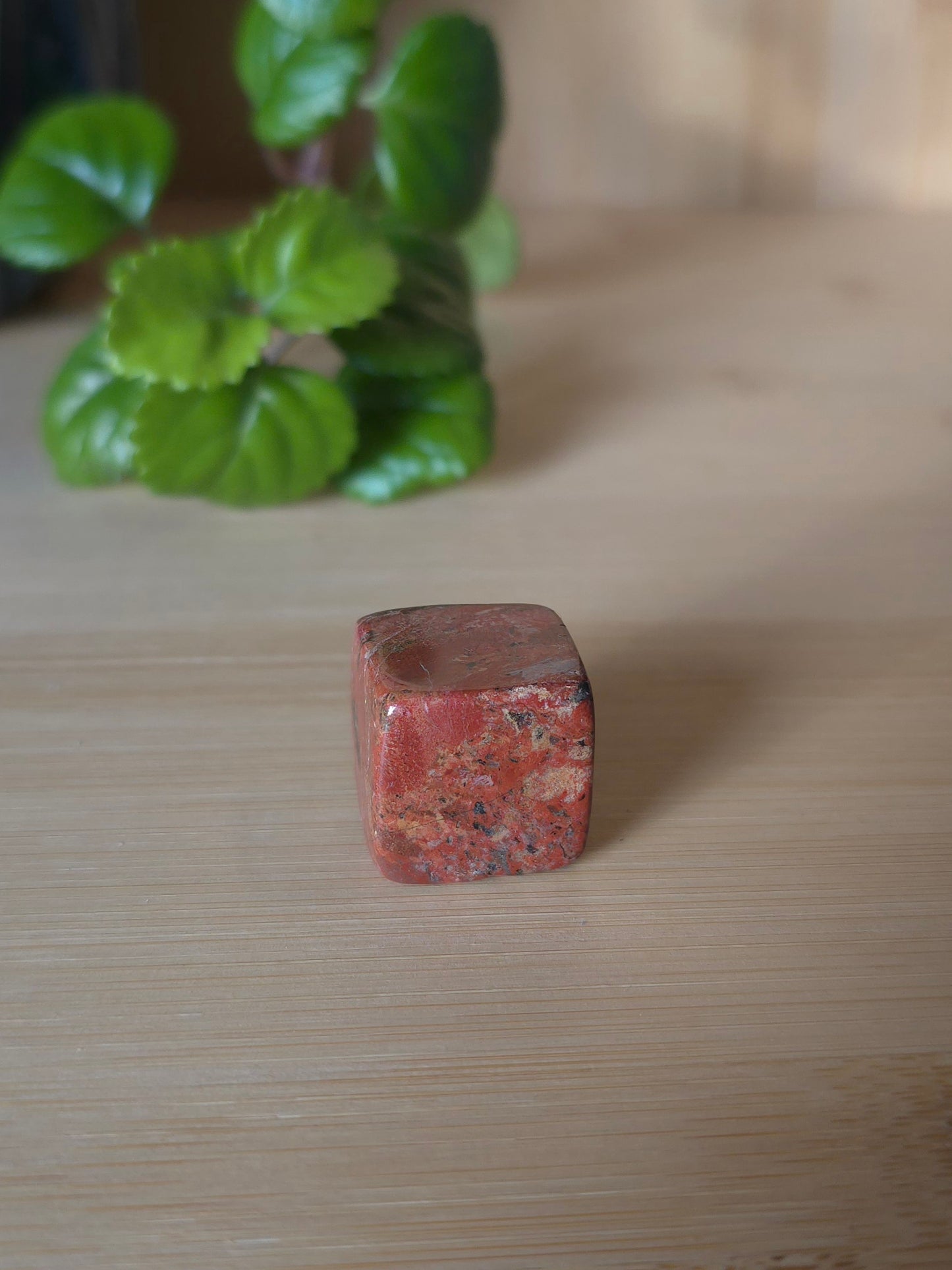 Red Jasper Crystal Cube