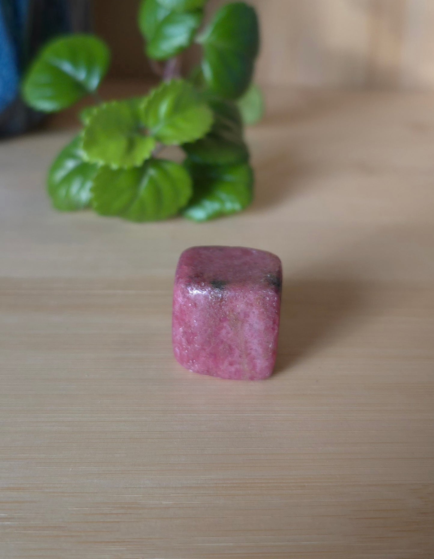 Rhodonite Crystal Cube