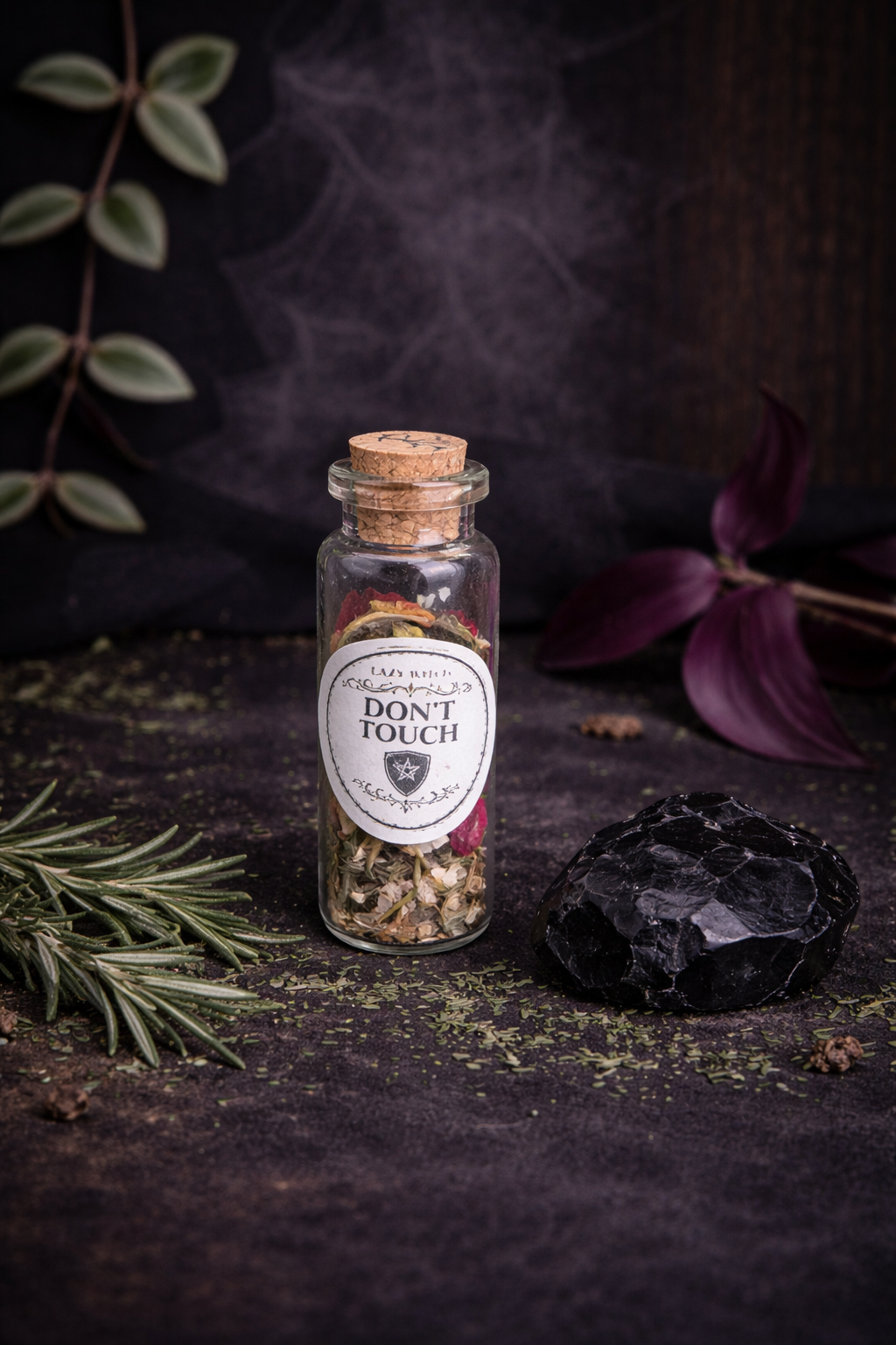 Don't Touch Spell Jar