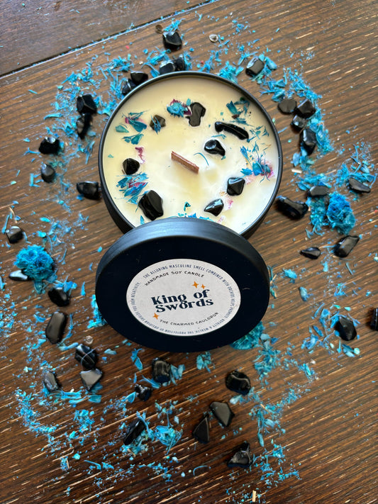 King of Swords Candle